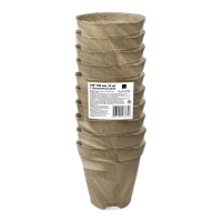 Горшок торфяной 105 х 100 мм с улучшенным дном 10 шт в Орехово-Зуево