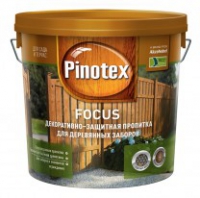 Пинотекс FOCUS Зеленый лес для защиты заборов 5 л 