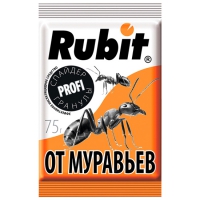 RUBIT Спайдер Profi Гранулы от муравьев (метомил + имидаклоприд) 75 г 