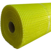 Сетка фасадная желтая 5 х 5 мм 30 м 145 г/м2 