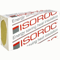 Утеплитель Изорок П-75 1000 х 500 х 100 мм (2 м2) 