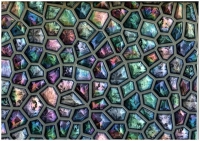 Листовая панель ПВХ кристал Розовое сияние КРС1 954х500х0,4 мм 
