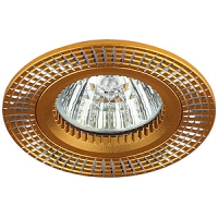 Точечный светильник алюминиевый MR16,12V, 50W золото/серебро 