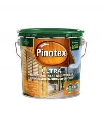 Пропитка для защиты древесины высокоустойчивая Пинотекс ULTRA  Белый 2,7 л 