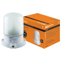 Светильник для бани и сауны жаропрочное стекло белый 60W IP54 керам.осн НПБ400 SQ0303-0048 TDM 