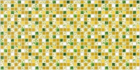 Листовая панель ПВХ мозаика Ромашка 480 х 960 мм 