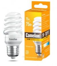 Лампа люминисцентная  Camelion SP E27 11W 4200 100x34(T2) LH11-FS-T2-M/842/E27 