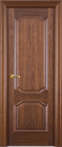 Дверь 800х2000 Шехерезада темный орех шпон (стекло) 