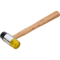 Молоток рихтовочный 35 мм бойки дерев. ручка SPARTA 