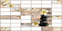 Листовая панель ПВХ плитка Сад камней 480 х 960 мм в Орехово-Зуево купить за 180 руб  в интернет-магазине стройматериалов СтройДвор на Карболите 