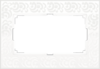 Рамка для двойн. розетки Белый WL05-Frame-01-DBL-white 