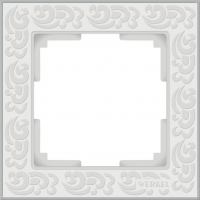 Рамка 1 пост Белый WL05-Frame-01-white 