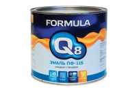FORMULA Q8 Эмаль ПФ-115 КОРИЧНЕВАЯ 0,4 кг в Орехово-Зуево