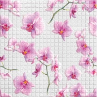 Листовая панель ПВХ 595х595 мм мозаика Орхиея 