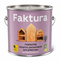 FAKTURA Пропитка для дерева с льняным маслом для вн/нар. Палисандр 0,7 л 