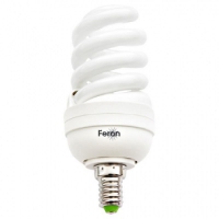 Лампа дневного света Feron КЛЛ 15/840 Е14 D45х100 спираль 