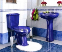 Раковина в ванную (умывальник) тюльпан ПРЕСТИЖ кобальт 