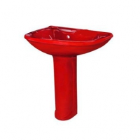 Раковина в ванную (умывальник) тюльпан ПРЕСТИЖ красный 