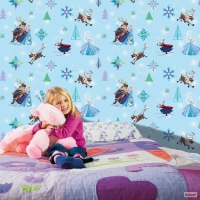 Обои для детской комнаты голубые E-D-002 Disney 1,06 х 10 м в Орехово-Зуево купить за 1460 руб  в интернет-магазине стройматериалов СтройДвор на Карболите 