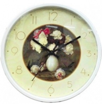 Часы настенные IRIT IR-633 Букет пионов 30 см 