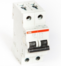 ABB автоматический выключатель (УЗО) S202 2P С50  2CDS252001R0504 
