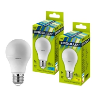 Лампа светодиодная Ergolux LED G45 9W E27 3000K шар 