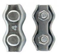 Зажим для стальных канатов алюминий 2 мм 