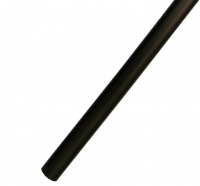 Труба карниза для штор Ø19 гладкая Черная 2,0 м 