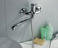 Сантехника / смесители для кухни Смеситель для ванны Поворотный Длина излива: 40 см F2237 