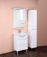 Пенал -шкаф для ванной ЭЛИТА 30.10 У белый в Орехово-Зуево купить за 9770 руб  в интернет-магазине стройматериалов СтройДвор на Карболите 