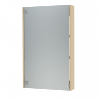 Шкаф для ванной ударостойкое зеркало ЭКО 55 см Вишневый 