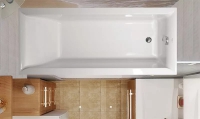 Ванна акриловая Vagnerplast VERONELA 150 х 70 bianco в Орехово-Зуево купить за 40370 руб  в интернет-магазине стройматериалов СтройДвор на Карболите 