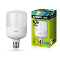 Лампа светодиодная Ergolux LED-HW-40W-E27-4K 
