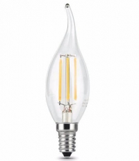 Лампа филаментная свеча на ветру E14 7W 2700 в Орехово-Зуево купить за 124 руб  в интернет-магазине стройматериалов СтройДвор на Карболите 