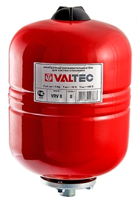 Бак расширительный VALTEC 10 л. красный 