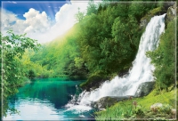Фотообои 170 Звенящие водопады 294 х 201 
