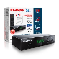 Цифровой телевизионный приемник ТВ-Ресивер Lumax DV3205HD 