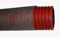 Труба двухслойная красная d110 
