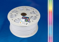 Светодиодная лента гибкая герметичная  ULS-N22-5050-80LED/m-8mm- IP67-220V-10W/m-RGB 