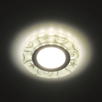 Светильник декоративный встраиваемый DLS-L202 GU5.3 в Орехово-Зуево купить за 308 руб  в интернет-магазине стройматериалов СтройДвор на Карболите 
