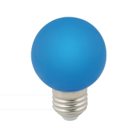 Лампа декоративная светодиодная Volpe LED-G60-3W/RGB/E27/FR/C разноцв 
