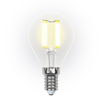 Лампа светодиодная LED-G45-5W/WW/E14/CL/DIM GLA01TR диммируемая 3000 