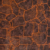 Панель стеновая отделочная ХДФ КАМЕНЬ БУТАН темно-коричневый 1220х2440х6 в Орехово-Зуево