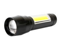 Светодиодный комбинированный аккумуляторный фонарь с фокусировкой луча E1337 