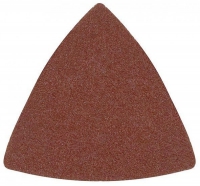Листы шлифовальная треугольные на тканевой основе 80 мм набор 5 шт 