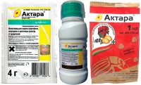 Актара 1 мл (защита от колорад. жука, тли, белокрылки) тиаметоксам 