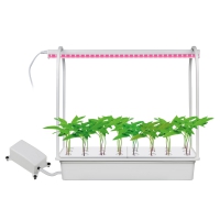 Набор для гидропоники светильник для растений светодиодный с подставкой и компрессором 