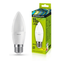 Лампа светодиодная Ergolux LED A60 11W E27 3000K 
