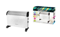 Обогреватель конвекционный ERGOLUX ELX-CH01-C01 белый 220-240В,750/1250/2000 Вт 