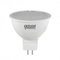 Лампа светодиодная Gauss MR16 GU5.3 220V 11W 3000 матов. пластик 13511 